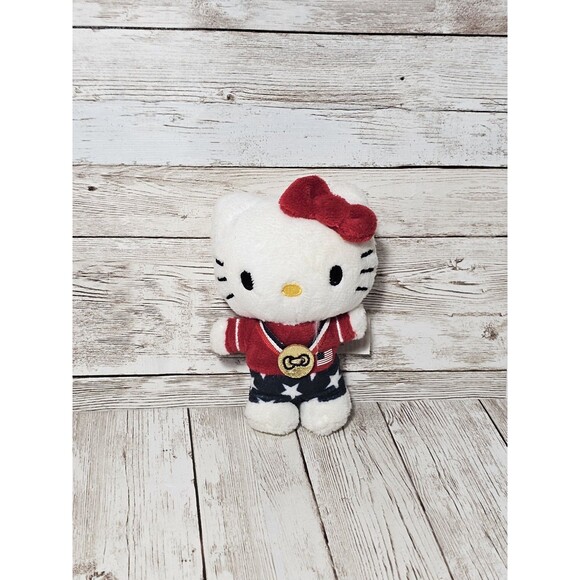Hello Kitty - Team USA Olympian Gold Medal 4" Plush by Gund - Picture 3 of 8